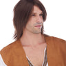 Sonny Boy Brown Wig for Men – Vintage Rockabilly Elvis Style Costume Accessory - WestBay - Party Shop