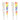 Unique - Soufflets (6) - Couleurs Assorties - Party Shop