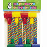 Unique - Soufflets (8) - Canne De Bonbons - Party Shop