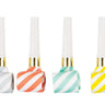 Unique - Soufflets (8) - Couleurs Assorties - Party Shop