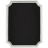 Amscan - Tableau Chevalet 7"X9" En Mdf - Argent Scintillant - Party Shop