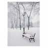 ATTITUDE IMPORTS - Tableau Paysage Enneige - Lumineux - Party Shop
