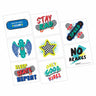 Amscan - Tatouage (8) - Skate Party - Party Shop