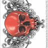 TINSLEY - Tatouage Temporaire - Beauty Bone Crâne Rubis - Party Shop