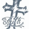 TINSLEY - Tatouage Temporaire - Croix - Party Shop