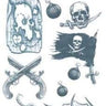 TINSLEY - Tatouage Temporaire - Pirate - Party Shop