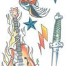 TINSLEY - Tatouage Temporaire - Rock Star - Party Shop