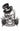 TINSLEY - Tatouage Temporaire - Tete De Mort - Party Shop
