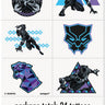 Unique - Tatouages (24) - Black Panther - Party Shop