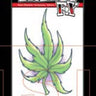 TINSLEY - Sweet Leaf temporary tattoo – realistic body art accessory for Halloween costumes, cosplay, festivals, and special effects makeup. Party Shop.