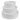 Santex - Tirelire Gâteau Blanc 29.5 X 26 Cm - Party Shop