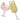 Supershape Mylar Balloon - Gold Champagne Bottle