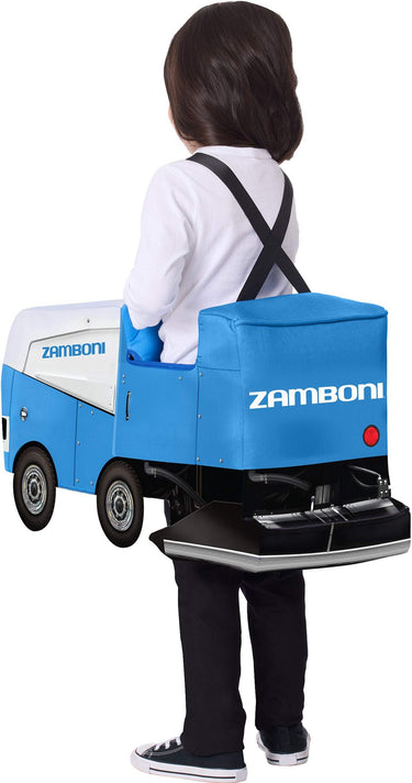 Toddler ride-along Zamboni costume with soft 3D foam structure and adjustable straps – fun and original Halloween outfit for young hockey fans - FunWorld - Party Shop