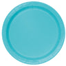 Unique -Set of 20 turquoise 7-inch paper plates – perfect disposable tableware for birthdays, baby showers, weddings, and colorful party themes.- Party Shop
