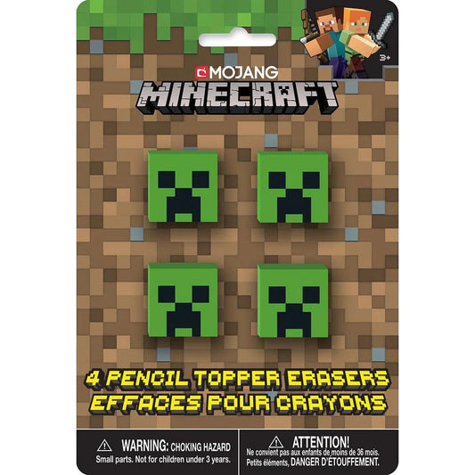 Party Shop - Effaces de Minecraft (4 par paquet) - Party Shop