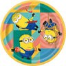 Unique - Assiette en Carton 7" (8) - Les Minions - Party Shop
