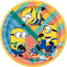 Unique - Assiette en Carton 9" (8) - Les Minions - Party Shop