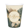 Santex - Verres 9Oz (10) - Happy Birthday - Jungle - Party Shop