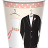 Amscan - Verres 9Oz (8) - Mariage - Party Shop