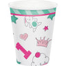 Creative Converting - Verres 9Oz (8) - Petits Dessins Fille - Party Shop