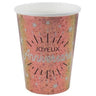 Santex - Verres 9Oz - Joyeux Anniversaire Rose Gold (10) - Party Shop