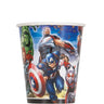 Unique - Verres En Carton 9Oz (8) - Avengers De Marvel - Party Shop