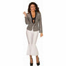 RUBIES - Veste Adulte - Disco En Sequin Argent - Party Shop