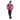 RUBIES - Veste Adulte - Disco Rose À Paillette - Party Shop
