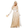 Victorian Bride costume for adult women – long gown with antique lace, tattered details, and veil – perfect for gothic Halloween look - FunWorld - Party Shop