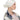 WESTBAY - White wig for women styled like Mrs. Claus with bun and curls. Perfect for Christmas costumes, old lady roles, or holiday performances. - Party Shop