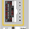 Beistle Co. - Accessoire Mural - Football - Party Shop