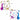 Beistle Co. - Accessoires De Photo - Licorne Scintillante - Party Shop