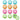Amscan - Aiguisoirs (12) - Fille Hippie - Party Shop