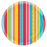 Amscan - Assiette 13Po Réutilisable - Fiesta - Party Shop