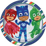 Amscan - Assiette 9Po (8) - Pyjamasques (Pjmasks) - Party Shop
