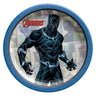 Amscan - Assiettes 7Po (8) - Black Panther - Party Shop