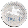 Santex - Assiettes 9Po (10) - Chevalier Argent - Party Shop