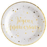 Santex - Assiettes 9Po (10) -  Joyeux Anniversaire - Party Shop