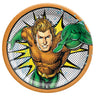 Amscan - Assiettes 9Po (8) - Aquaman La ligue des justiciers - Party Shop