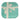 HAVERCAMP - Assiettes 9Po (8) - Cadeau Mariage Turquoise - Party Shop