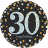 Amscan - Assiettes 9Po (8) - Célébration 30 - Party Shop