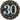 Amscan - Assiettes 9Po (8) - Célébration 30 - Party Shop