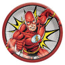 Amscan - Assiettes 9Po (8) - Flash La ligue des justiciers - Party Shop