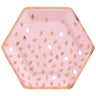 Amscan - Assiettes 9Po (8) Happy Birthday - Rose Gold - Party Shop