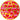 Amscan - Assiettes 9Po (8) - St Valentin Coeur Or - Party Shop