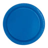 Unique - Assiettes En Carton 7Po (16Ct) - Bleu Royal - Party Shop