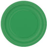 Unique - Assiettes En Carton 7Po (16Ct) - Vert Emeraude - Party Shop