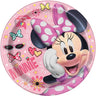 Unique - Assiette en Carton 9Po (8) - Minnie Mouse - Party Shop