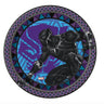 Unique - Assiettes Rondes 7Po (8) - Black Panther - Party Shop