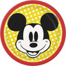 Unique - Assiettes en Carton 7Po (8) - Mickey Mouse - Party Shop